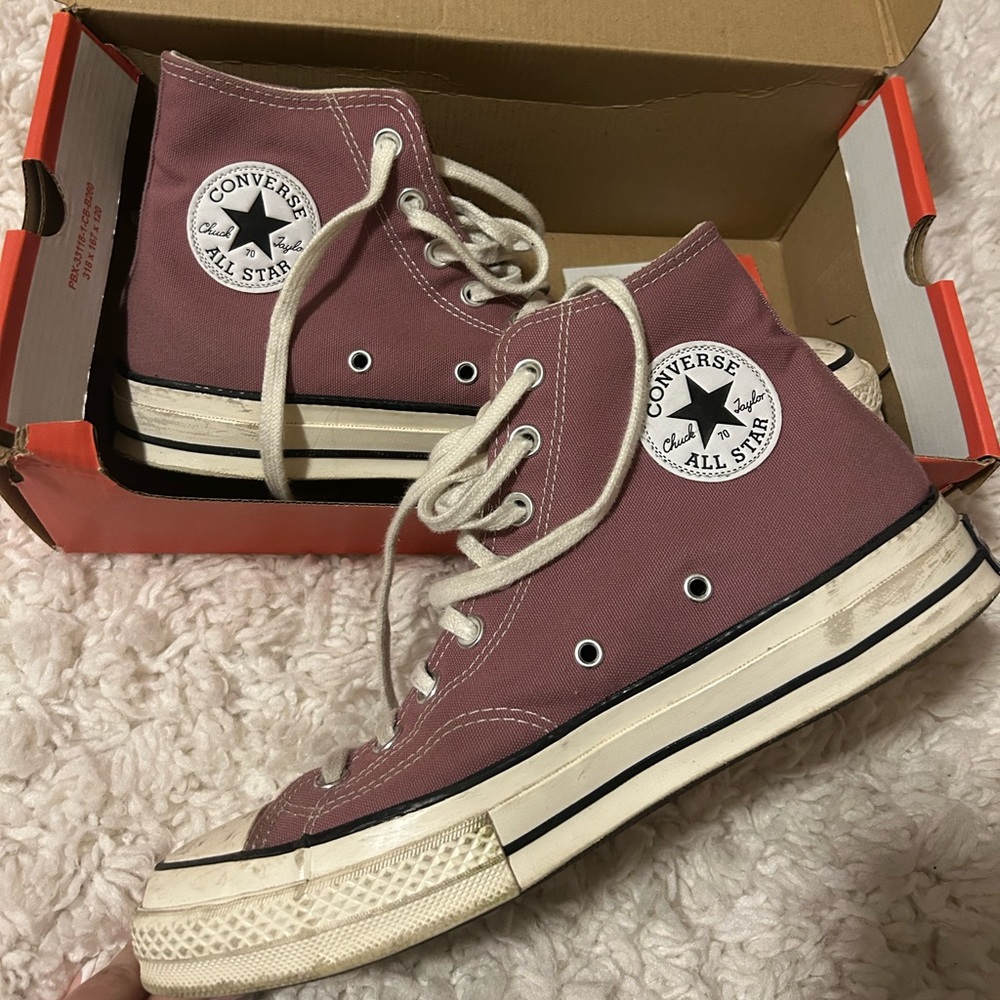Dark Pink Converse All-Stars